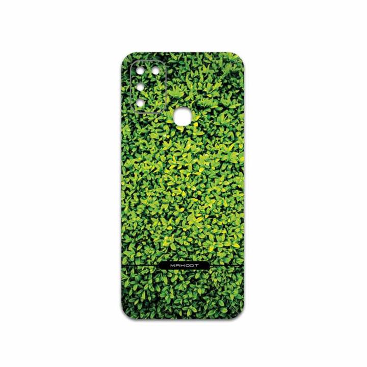 برچسب پوششی ماهوت مدل Leafs مناسب برای گوشی موبایل اینفینیکس Hot 10 Play MAHOOT Leafs Cover Sticker for Infinix Hot 10 Play